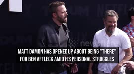 Matt Damon reflects on supporting Ben Affleck through personal struggles: 'There for it all'