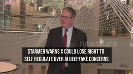 Starmer Warns X Could Lose Right To Self Regulate Over AI Deepfake Concerns