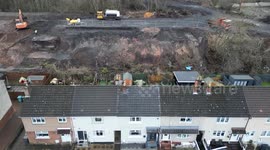 Underground coal fire burns near homes for six months