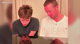 UNCAPTIONED: Gwyneth Paltrow's son Moses Martin launches music career with new single