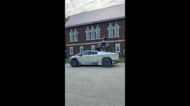 Cybertruck Owner's Ball and Hammer Experiment Goes Wrong