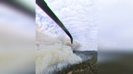 Australia: Massive Bushfire Engulfs Wadbilliga National Park In Dramatic Aerial Footage