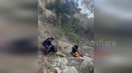 US: OCFA Rescues Critically Injured Victim From Black Star Falls