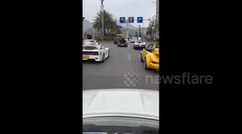 China: Guizhou Village GT transformed a rural street into a virtual racing world in China