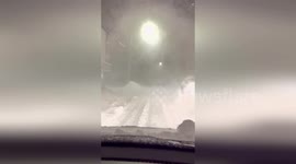 Drivers battle through blizzards as snow batters Hokkaido