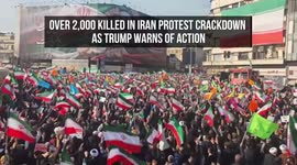 Over 2,000 Killed in Iran Protest Crackdown as Trump Warns of Action