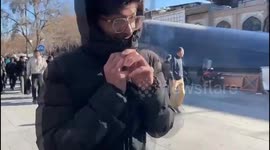 Iran: Iranian security forces disperse anti-government demonstrators