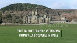 'Port Talbot's Pompeii': Astonishing Roman villa discovered in Wales