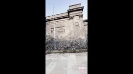 wellington rooms Liverpool grade II historic building, stunning place not much left inside but the setting of the bar sits still and the grand hall