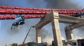 22 dead, 55 injured as crane collapses onto train in Thailand (2)