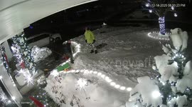 Kid Scorpion Face Plants on Sled