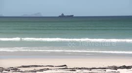 Iran naval ship Shahid Mahdavi sails off South Africa’s coast