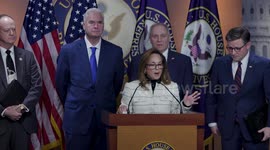 Republican lawmakers hold news conference in Washington DC