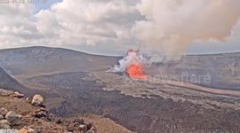 Kilauea volcano erupts again as 2026 begins