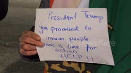 Germany: Protesters gather in Berlin urging U.S. action on Iran