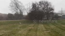 US: Snow Squalls Move Into Kentucky