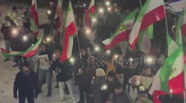 Iranian expats protest outside US Embassy in Germany