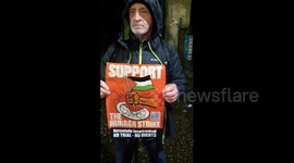 UK: Protest in Glasgow Shows Support for Hunger Strikers on Palestine