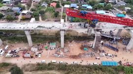 Thailand train wreckage investigated as German and Korean tourists are named among dead