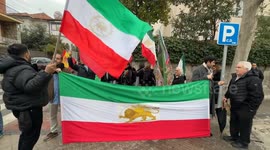 Demonstration At The Iranian Embassy In Spain