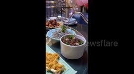 China: Chinese restaurant serves self-growing mushrooms after watering