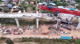 Thailand train wreckage investigated as German and Korean tourists are named among dead