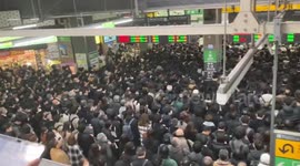 Japan: Massive Train Disruption Impacts Hundreds of Thousands in Tokyo Area 3
