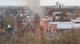 Netherlands: At Least Four Injured as Gas Leak Explosion Destroys Multiple Homes in Utrecht 2