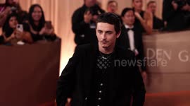 UNCAPTIONED: Timothée Chalamet was threatened by non-professional actor while filming Marty Supreme