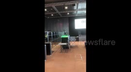 UK: Demonstration Held Inside BBC Scotland Criticizing Coverage of Gaza