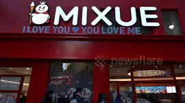 NY: 'Mixue' World's Largest Fast Food Chain In NYC
