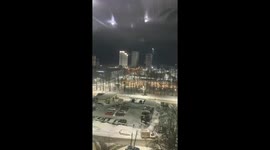 Drone strike damages residential high-rise during overnight attack in Ryazan, Russia