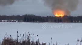US: Gas Line Explosion Reported Near Willow River in Minnesota, Forcing Evacuations 2