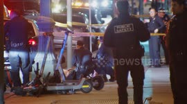 US, Los Angeles: Downtown Los Angeles Man Stabbed In Face