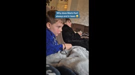 Christmas Mario Kart Chaos: When Winning Matters More Than Family Fun