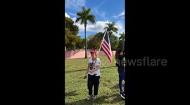 FL: Protestors at Pompano Beach ICE Detention Facility After Fatal Minneapolis ICE Shooting