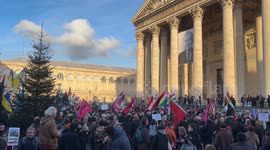 Paris Stands with Iran: Massive Solidarity Rally Against Repression