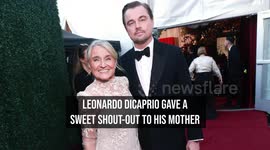 NEWS OF THE WEEK: Leonardo DiCaprio gives sweet shout-out to his mother during National Board of Review speech