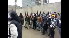 Syria, Ar Raqqah: Locals in Syria's Raqqa rise up against U.S.-backed SDF/PKK group