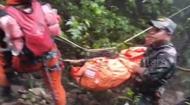 Search teams recover bodies of victims killed in Indonesia plane crash