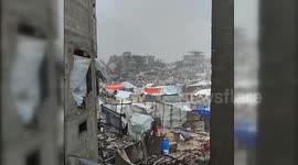 Gaza: Gaza Shelters at Risk as Severe Storms Hit Strip