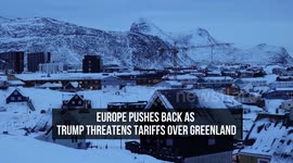 Europe Pushes Back as Trump Threatens Tariffs Over Greenland