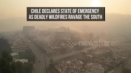 Chile Declares State of Emergency as Deadly Wildfires Ravage the South