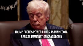 Trump Pushes Power Limits as Minnesota Resists Immigration Crackdown