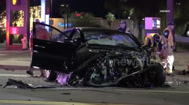 US, Phoenix: Tempe Baseline Road Multi-Vehicle Collision With Entrapment