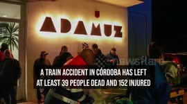 A Train Accident In Córdoba Leaves At Least 39 Dead And 152 Injured
