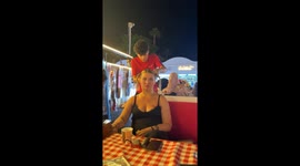 Tourist less than impressed with result after local spends 5 hours braiding her hair