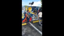 Mural Depicting Venezuelan President Nicolas Maduro As Captured Appears In Wynwood 1