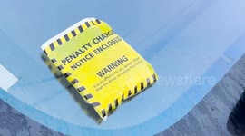 Fuming homeowner vows fight council after £35 fine for parking outside his house