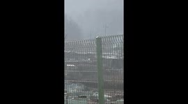 Fire rages through shanty town in Seoul displacing 180 residents